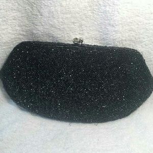 VINTAGE Hand-Beaded Walborg Handbag